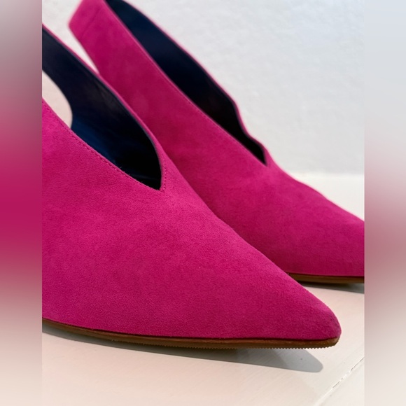 Fuschia Celine heels, UK size 37, in good used condition. - Picture 8 of 8